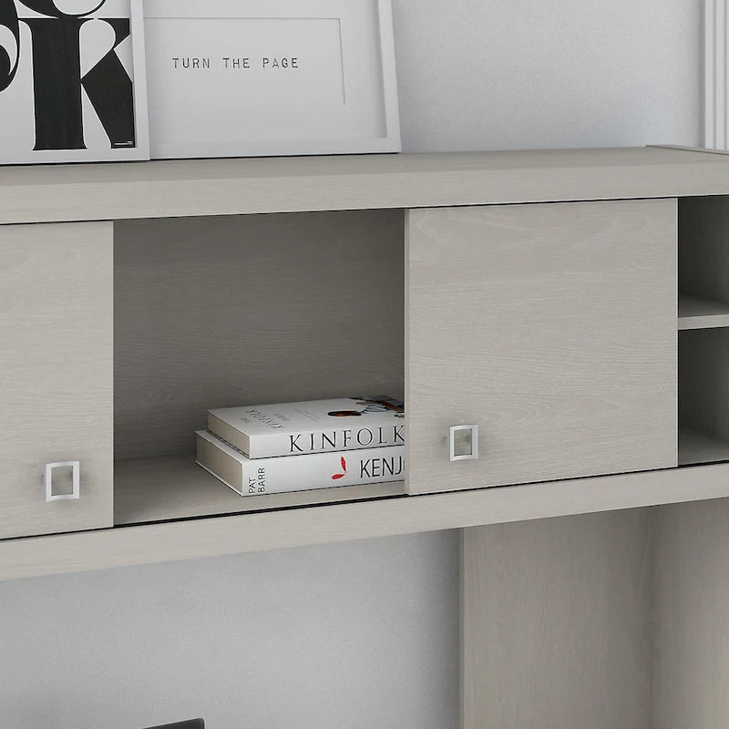 Bureau de 60 pouces avec étagère à livres