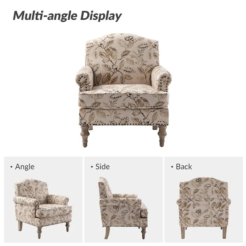 Fauteuils rivetées avec accoudoirs à bord roulé (lot de deux)