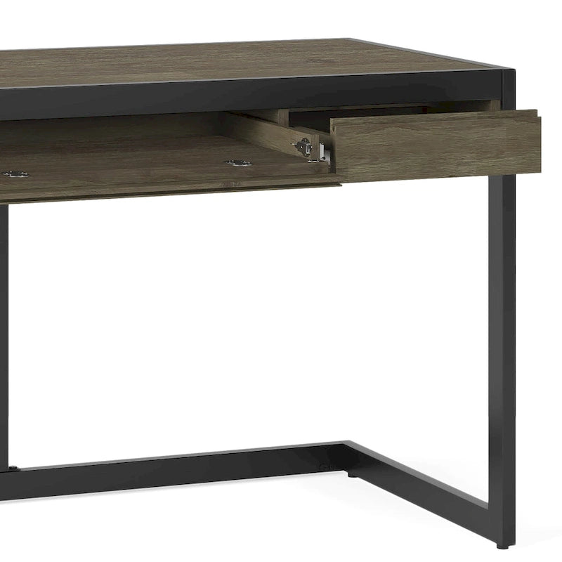Bureau de style industriel en acacia massif