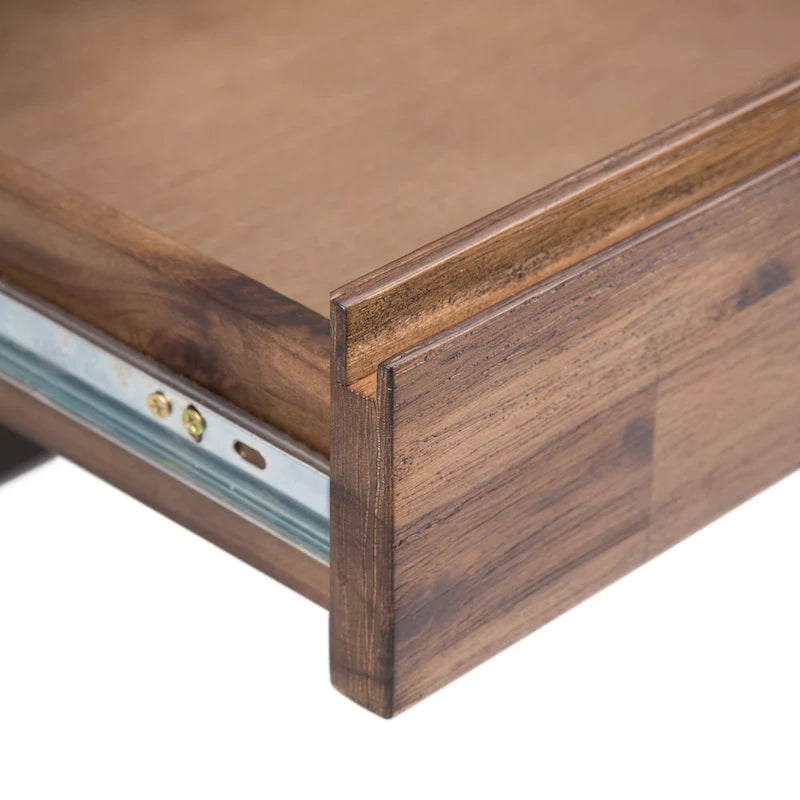 Bureau de style industriel en acacia massif