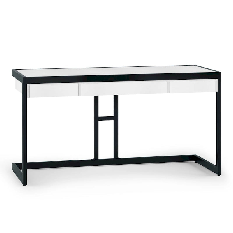 Bureau de style industriel en acacia massif