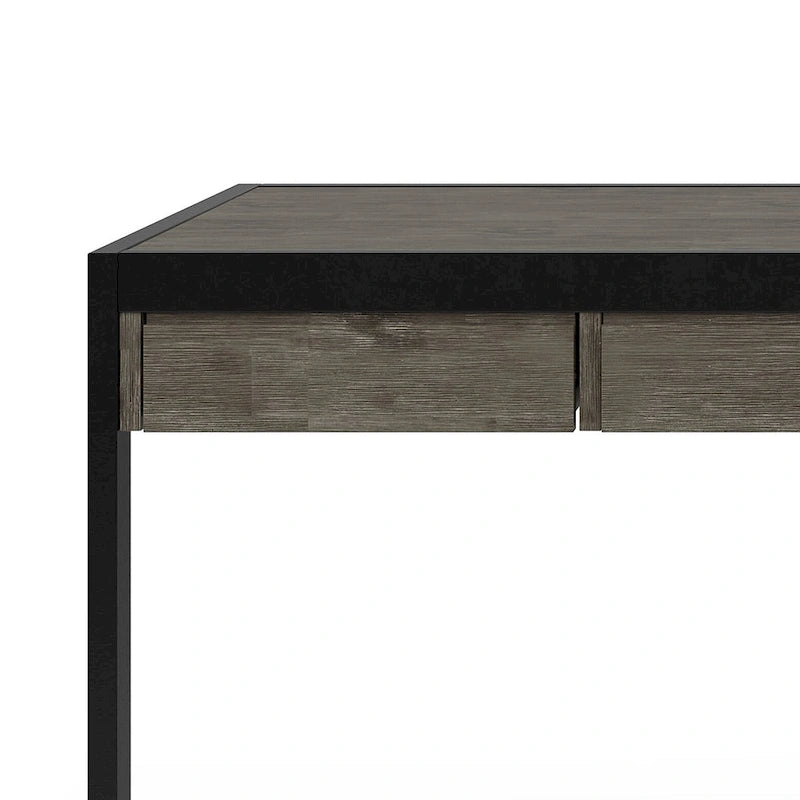 Bureau de style industriel en acacia massif