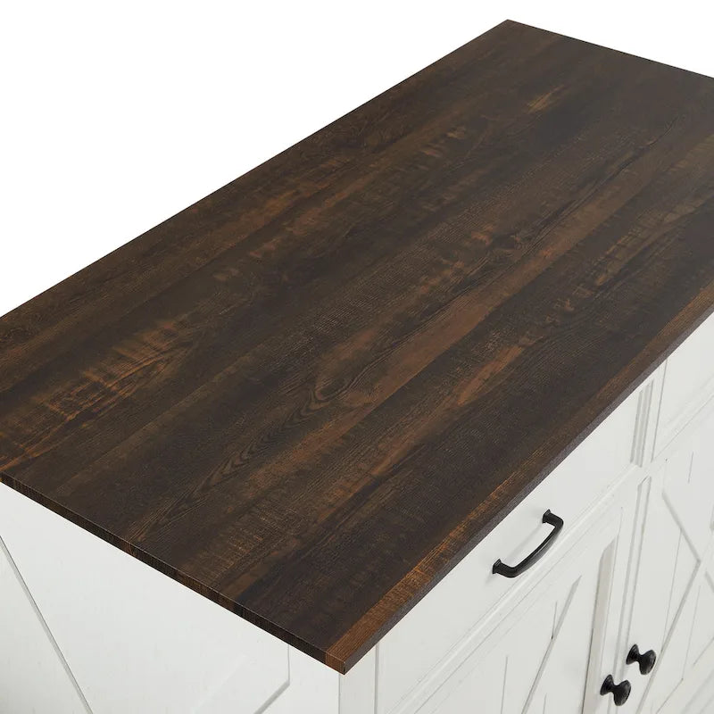 Îlot de cuisine - 23,63 pouces (profondeur) x 47,75 pouces (largeur) x 36,25 pouces (hauteur)