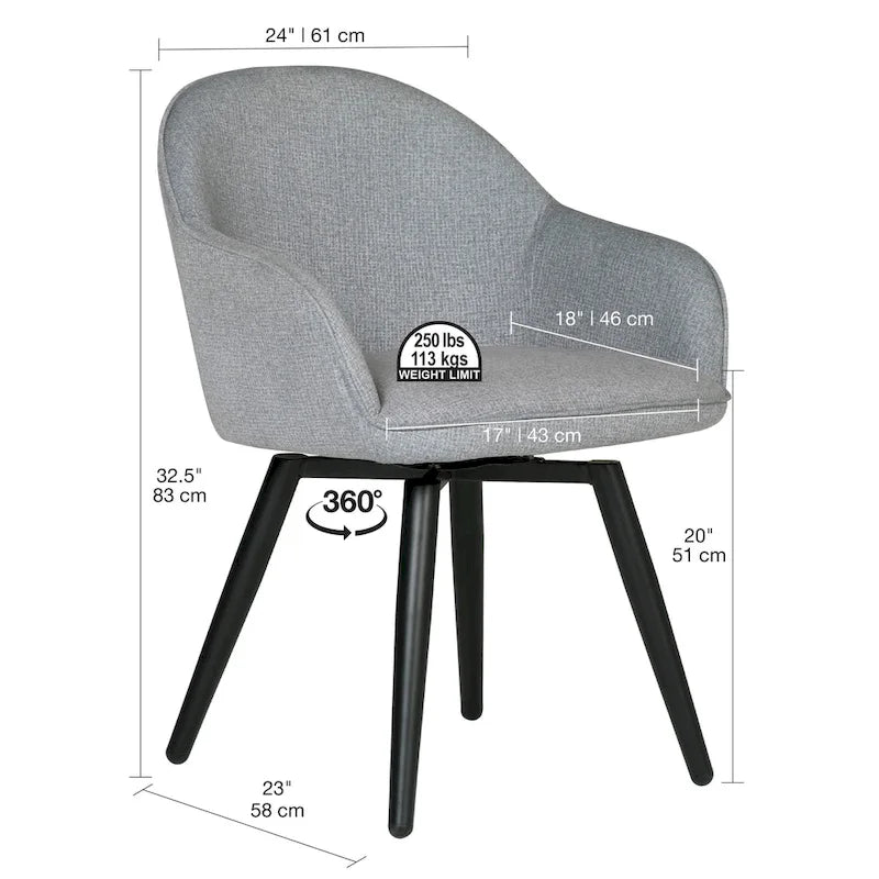 Fauteuil pivotant Home dome