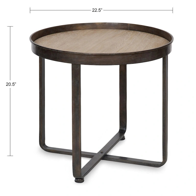 table d'appoint ronde