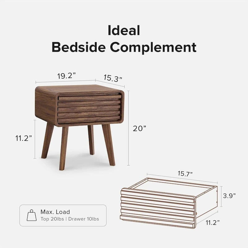 Tables de chevet, tables d'appoint, tables d'angle, tables de chevet de style médiéval-moderne, tables de chevet, petites tables de chevet avec tiroirs