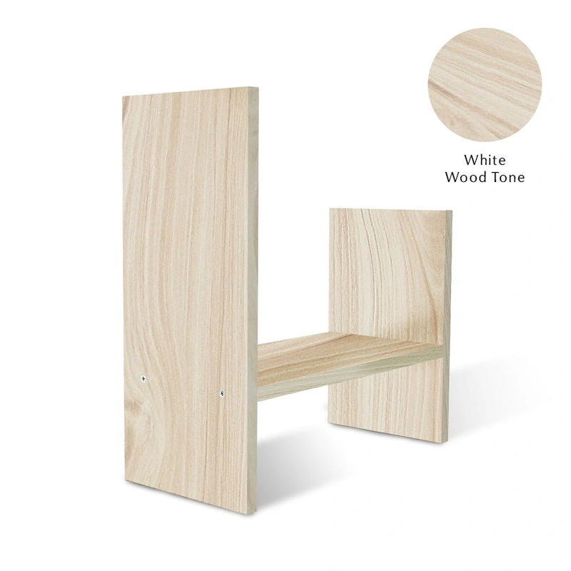 Étagère de rangement de bureau en bois
