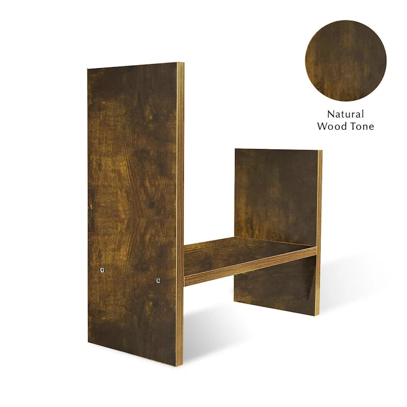 Étagère de rangement de bureau en bois