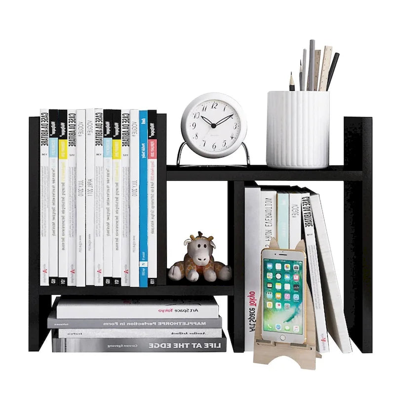 Étagère de rangement de bureau en bois